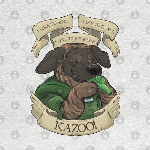 KAZOO! Tonka the Bard by DnDoggos